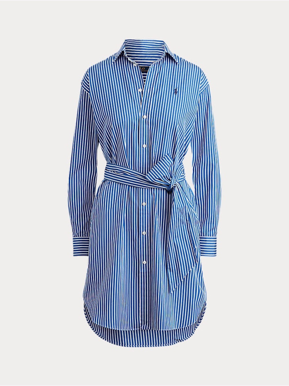 Polo Ralph Lauren Striped Cotton Shirtdress Size 0